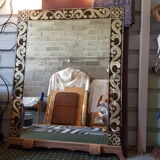 Golden Polychrome Mirror