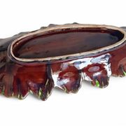 Mid-Century Majolica Centerpiece by Vallauris, Handmade, 1950s France