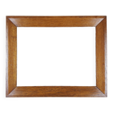 Ancien cadre format 33 cm x 24 cm (4f) bois brut chêne ou noyer tableau peinture 32 25