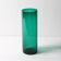Green Mid-century Glass Vase Ek with Plant Pattern / Björkshults Glasbruk