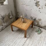 Solid elm coffee table Maison Regain