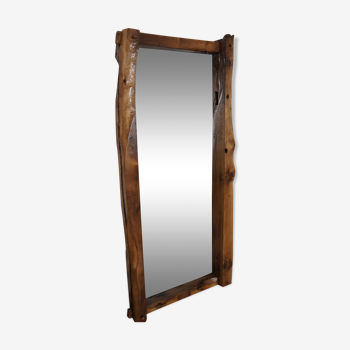 Large solid oak mirror 83x176cm
