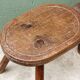 Chaise de traite, art populaire, Alpes, 19ème siècle