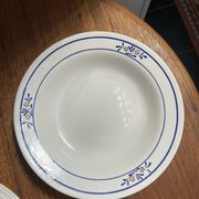 6 assiettes à soupe 1940/50