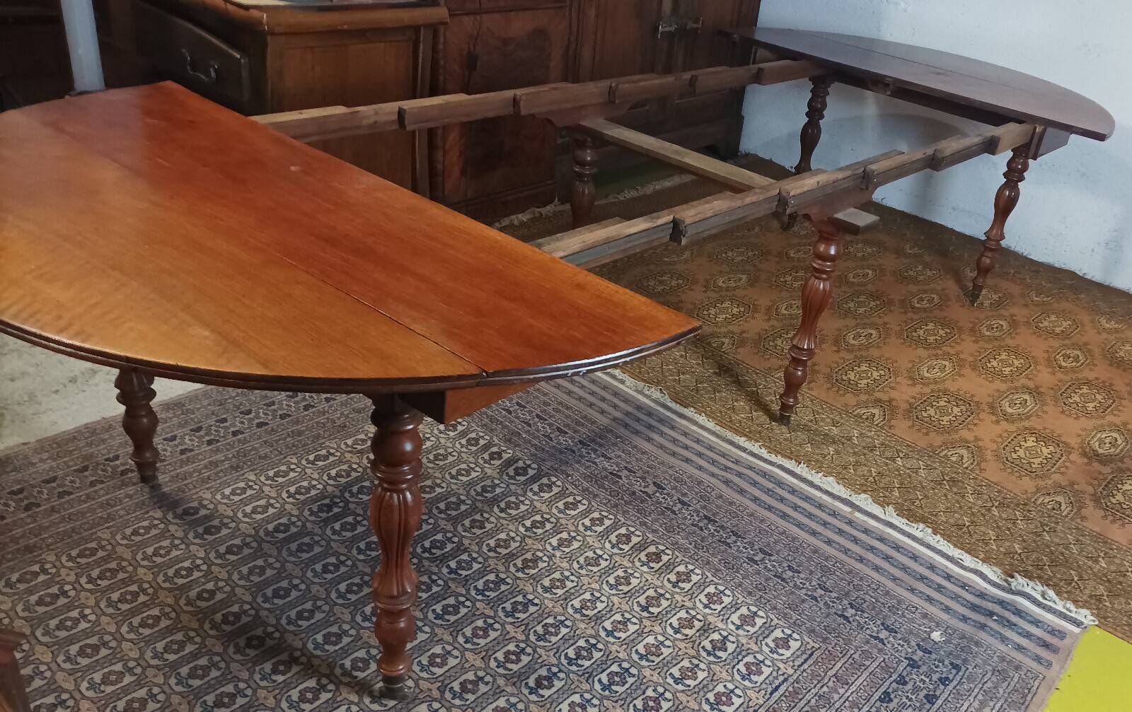 Louis Philippe period walnut table