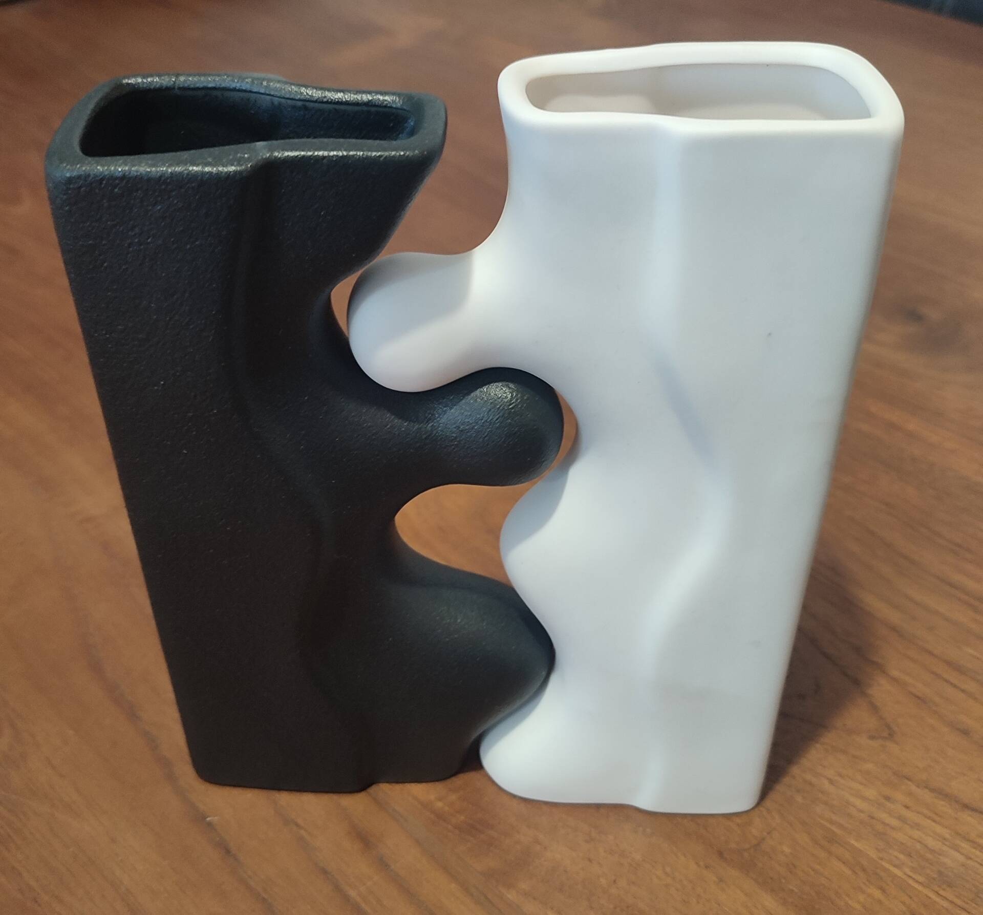 Asymmetrical vases