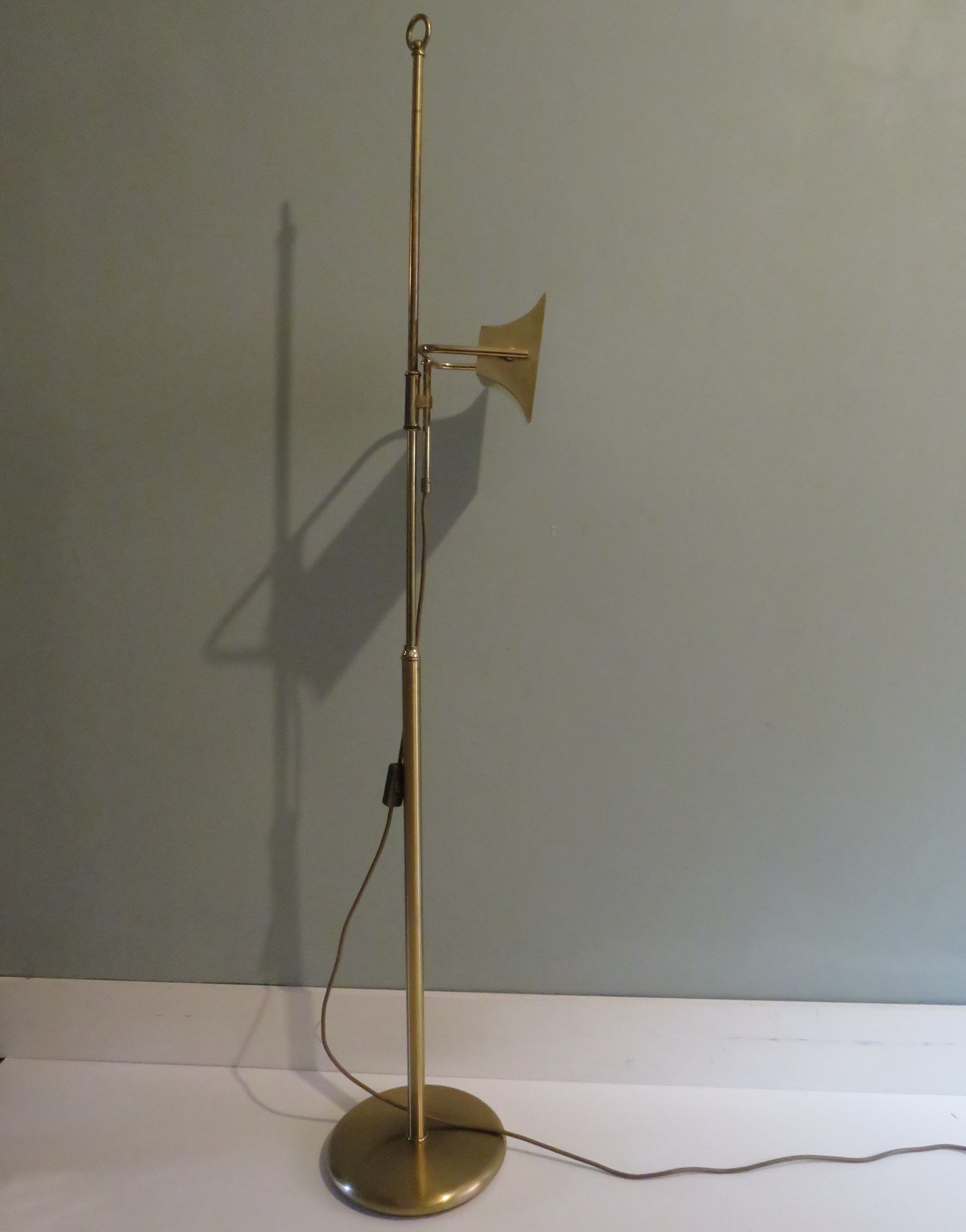 Floor lamp, Hollywood Regency, Massive Belgium 1970