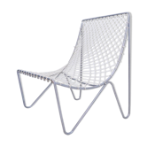 Vintage armchair - Metal and synthetic rope