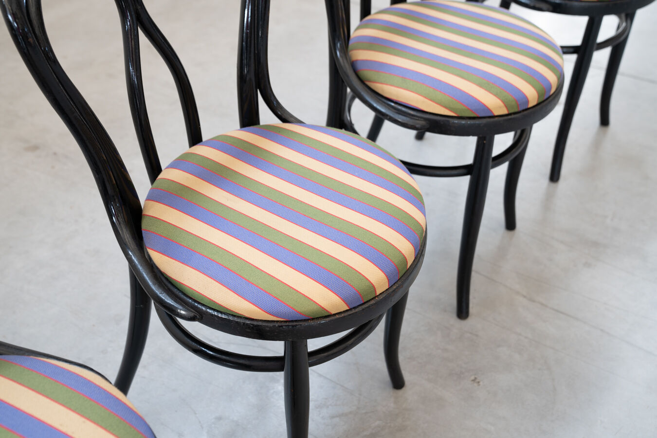 Set of 4 chairs from the 1950s