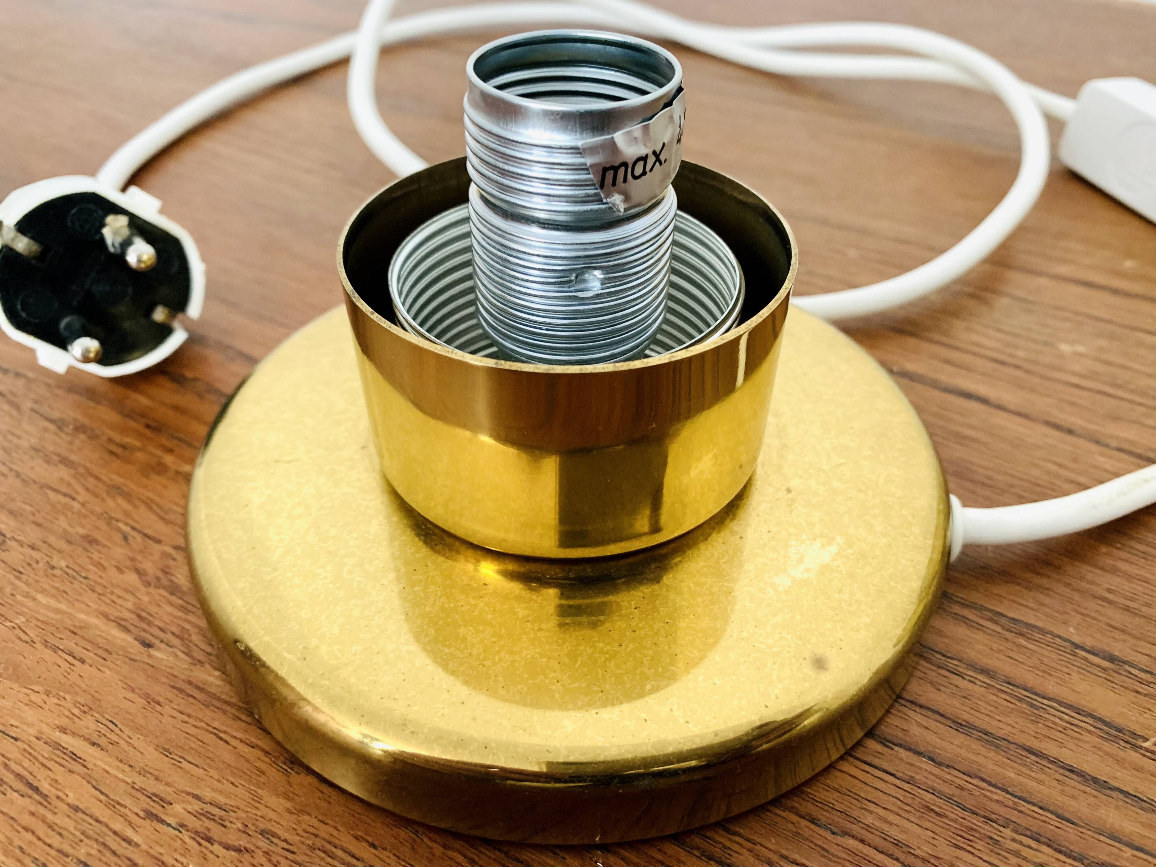 Set of 2 Glass Table Lamps from Doria