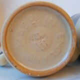 Duo de tasses, mug en grès anglais émaillé artisanal. Belle taille