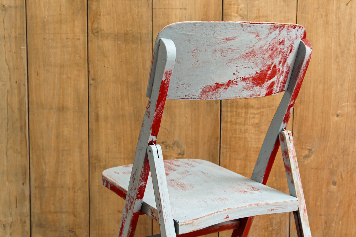 Folding chair, 50s - destroy
