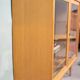 Vintage display cabinet, chest of drawers, sideboard, oak, Danish Mid Century