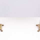Paire de lampes de table Colum classiques, années 1960, France