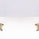 Two Classic Colum Table Lamps, 1960s, France