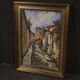 Italian landscape oil painting in Impressionist style