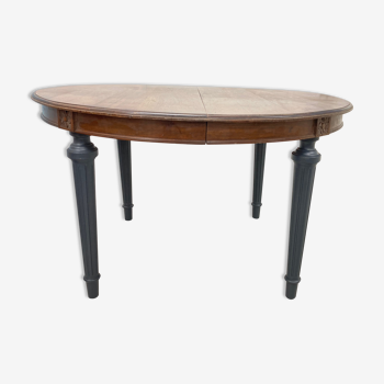 Walnut round table