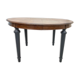 Table ronde en noyer