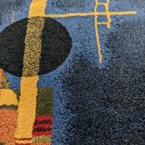 Carpet postmodern 80s kandinsky pattern