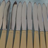 Set of 12 vintage stainless steel blade knives