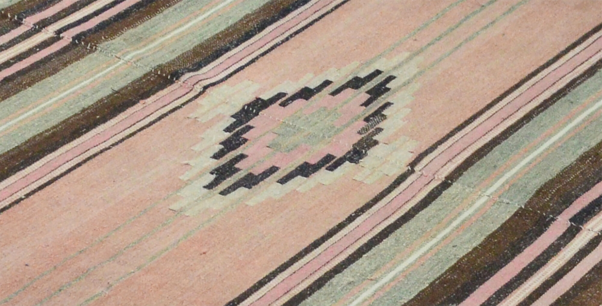 Anatolian handmade kilim rug 270 cm x 130 cm
