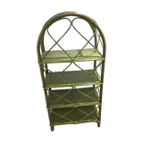 Vintage rattan shelf