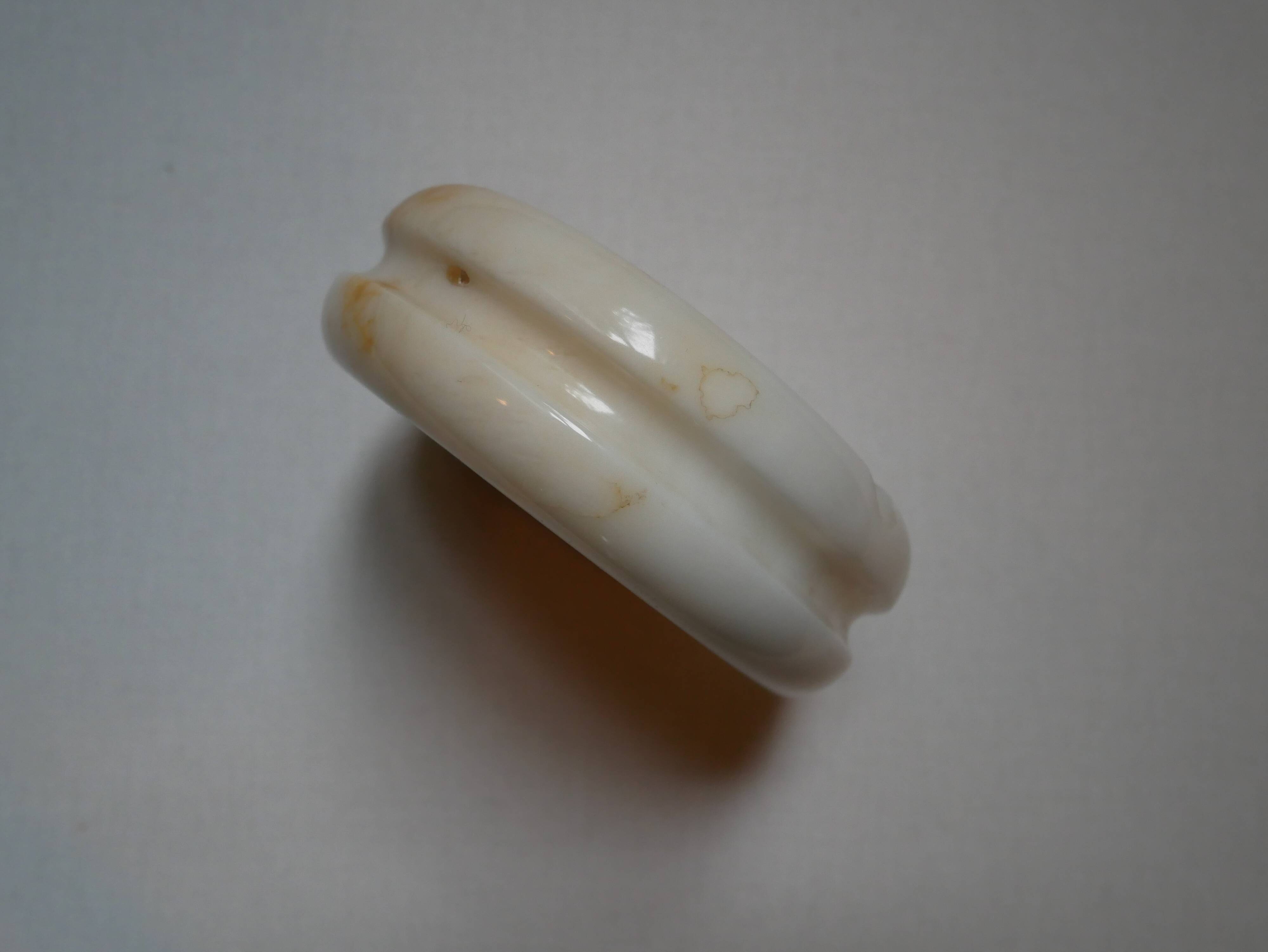 Vintage mineral stone ashtray, handcrafted country decoration