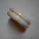 Vintage mineral stone ashtray, handcrafted country decoration
