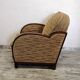 Art Deco reclining armchair with mf system Sint Étienne