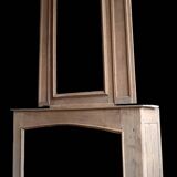 Cheminée et trumeau de château XVIIIe en chêne