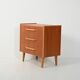 Commode scandinave des années 50-60 en teck et chêne