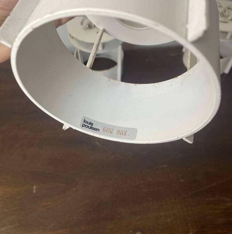 3 Louis Poulsen Vilhelm Wohlert ceiling lights