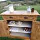 Buffet ancien style campagne