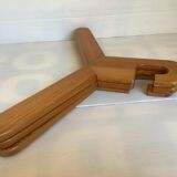 Trio of Scandinavian wooden hangers year 70
