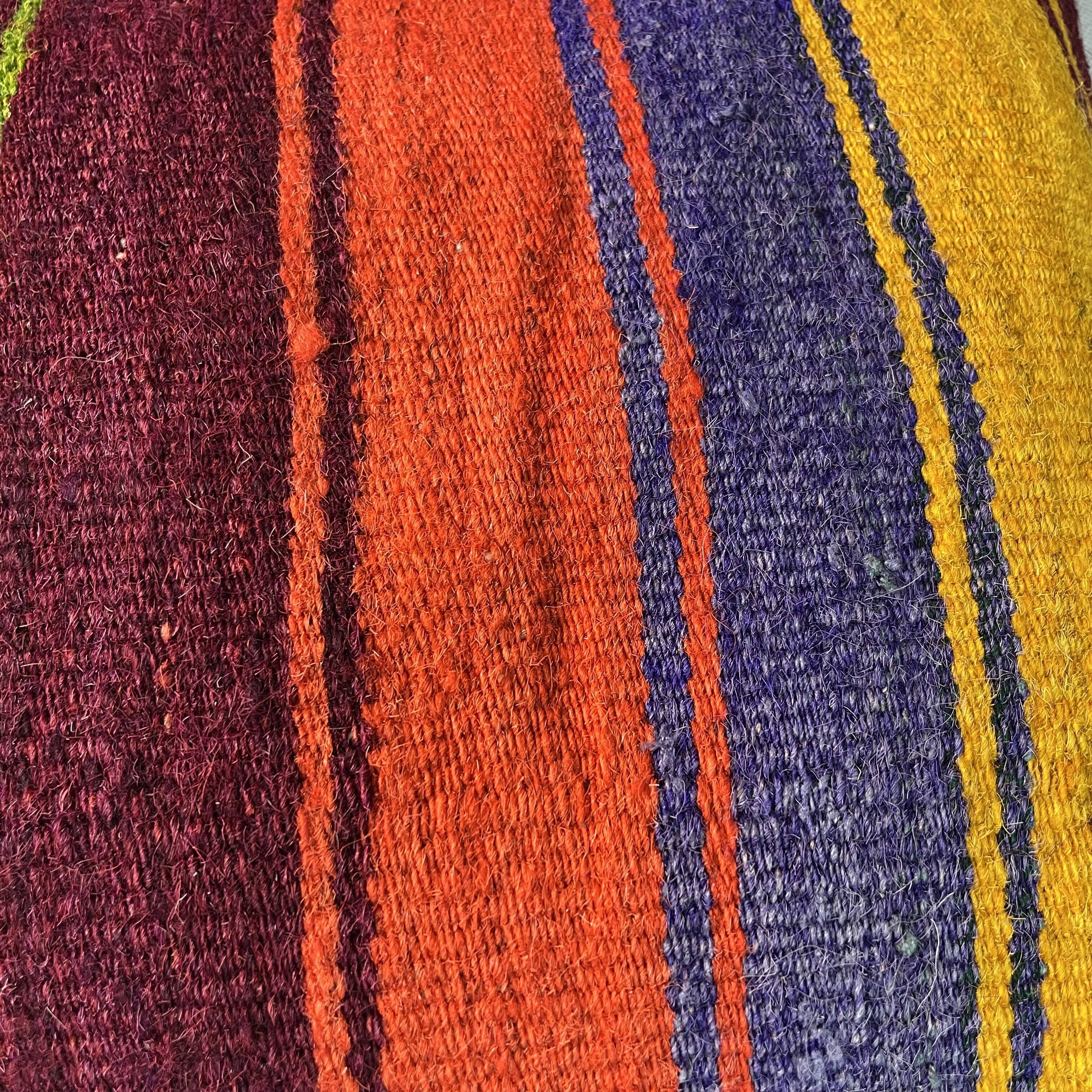 Vintage turkish kilim cushion cover