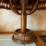 Bohemian rattan lamp