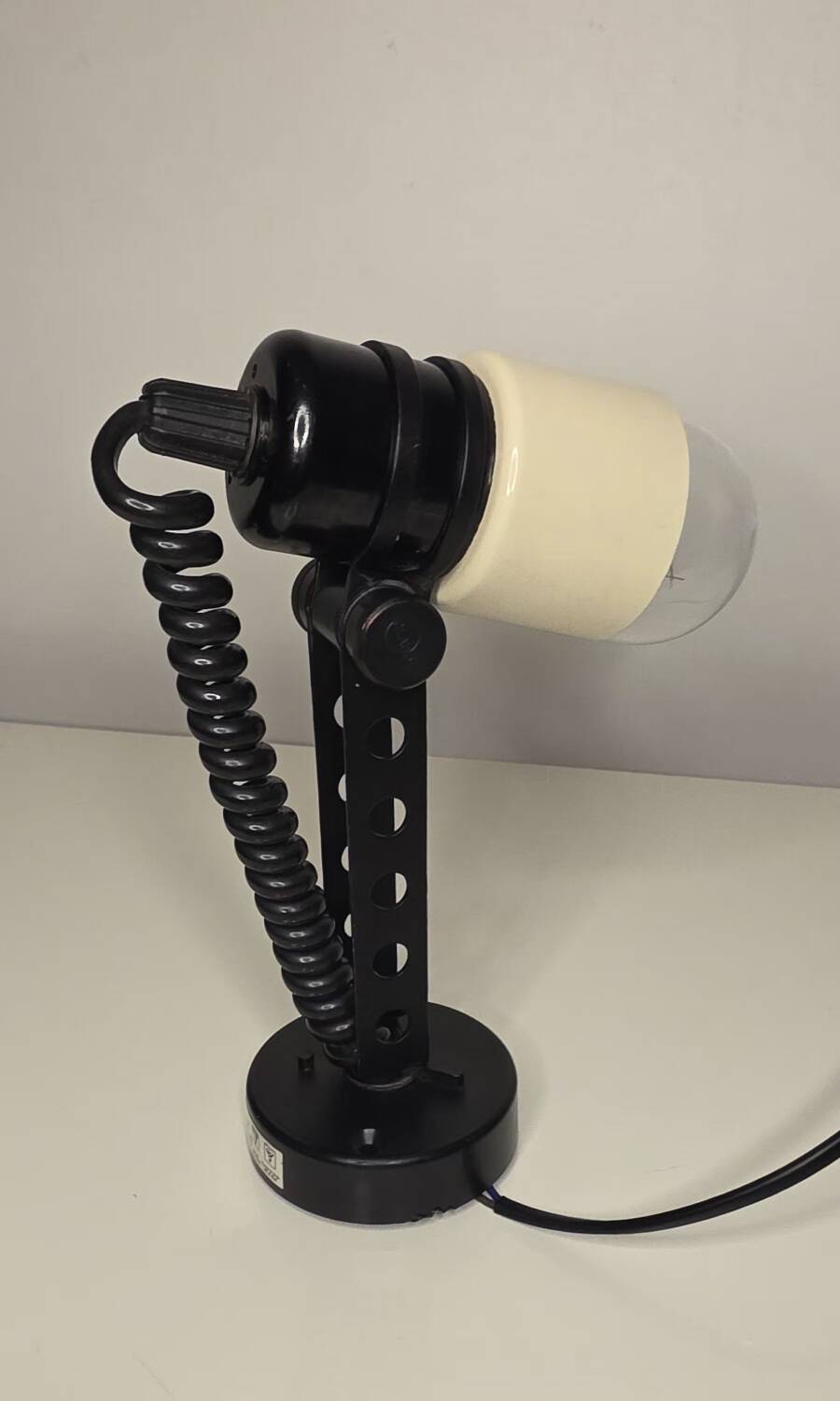 Spotlight lamp Claude D60, vintage industrial