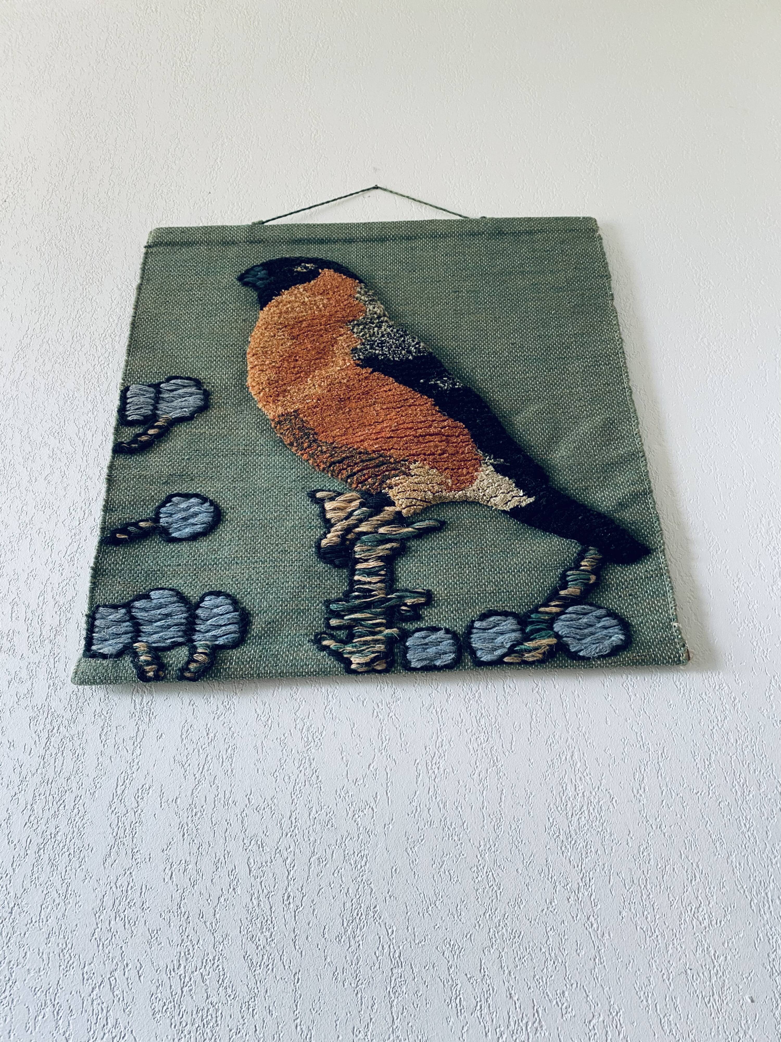 Vintage wall weaving