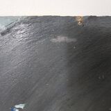 Oil on panel painting - still life flowers lilacs dahlias signed d alrer