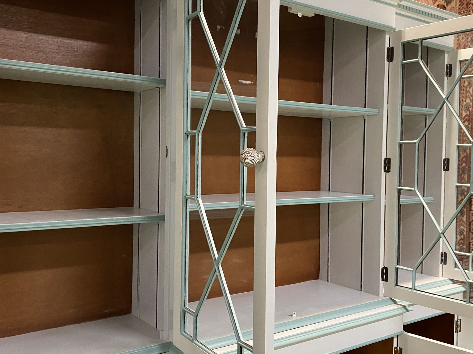 English library 8 mahogany doors