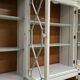 Bibliothèque anglaise 8 portes en acajou