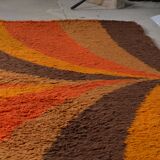 Vintage space age rug