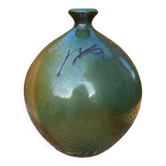 Ball vase signed Planas brands