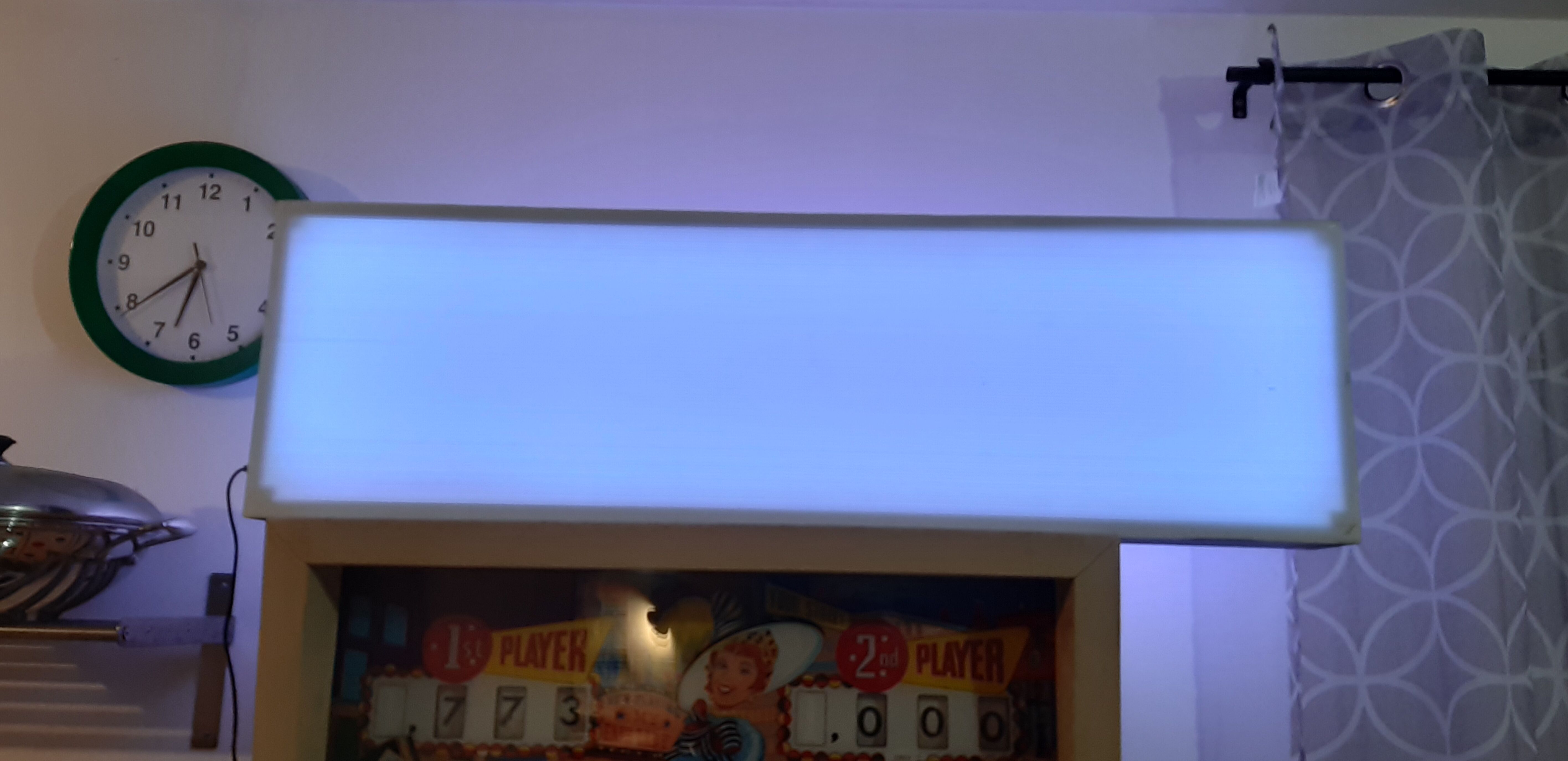 Luminous sign advertising nitendo