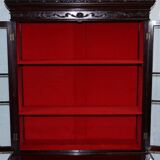 George III Library Thomas Chippendale in Hardwood on Serpentine Chest of Drawers