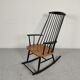 Rocking chair scandinave années 60