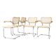 Ensemble de 4 Chaises Style B32 par Marcel Breuer