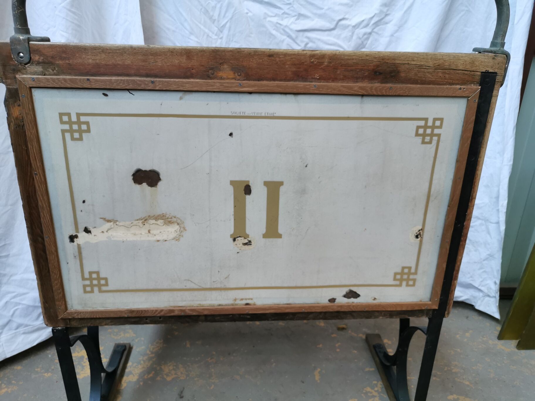 1920 2-seat Sprague model bench