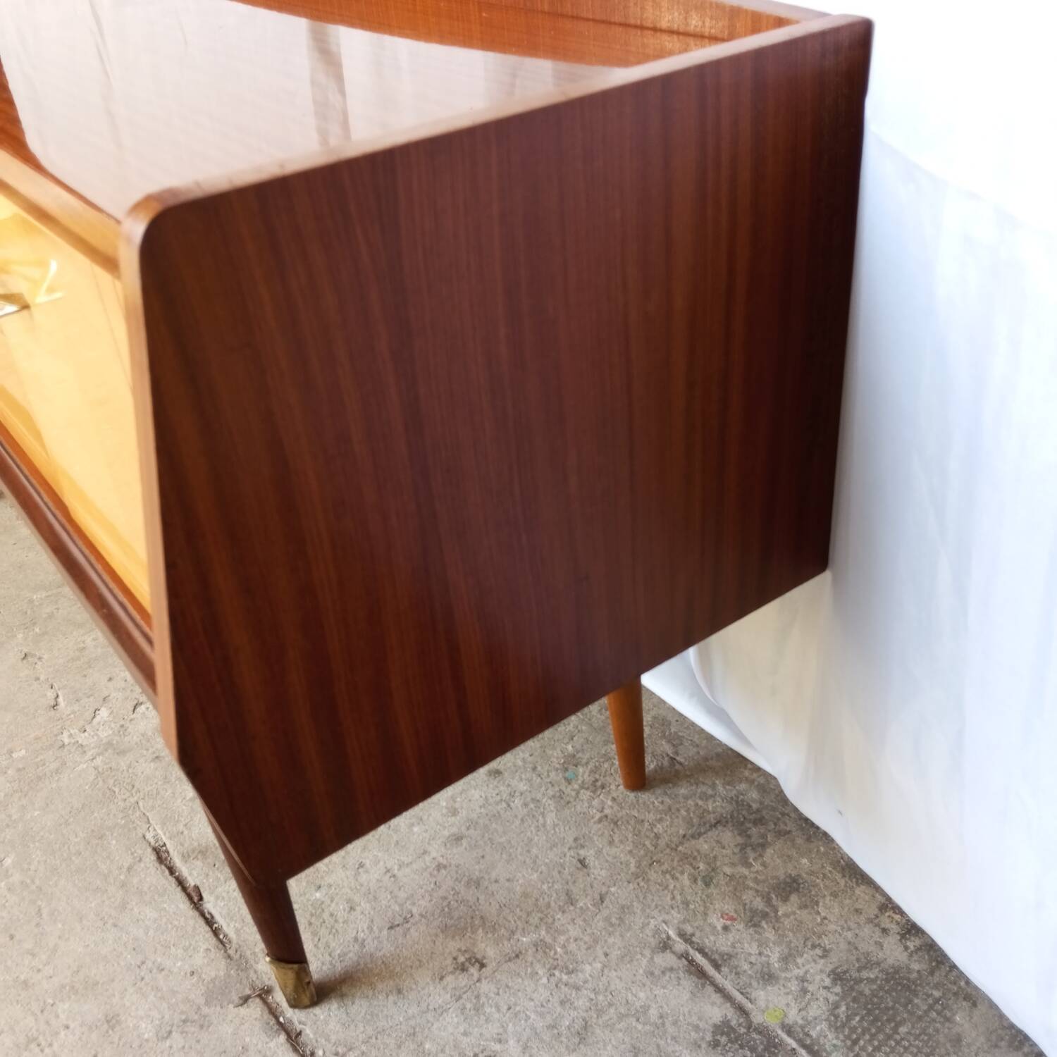 Vintage sideboard with two doors and two drawers