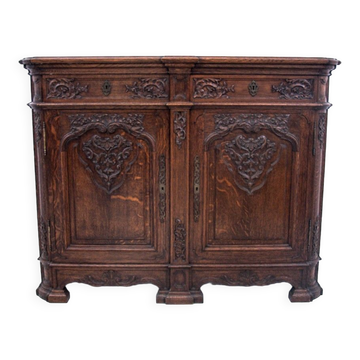 Buffet ancien, France, fin du 19ème siècle